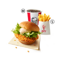 ケンタランチ チキンフィレバーガーセット