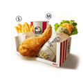 ケンタランチ バジルレモンツイスターよくばりセット