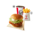 ケンタランチ 和風チキンカツバーガーセット