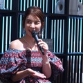 トークセッション時のスザンヌ　【撮影／山田】