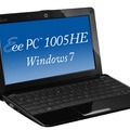 Eee PC 1005HE-WS250/Eee PC 1005HE-WS160（クリスタルブラック）