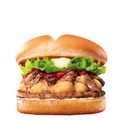 旨辛ニンニク 牛カルビバーガー