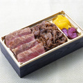 《実演》山形【なごみ農産】「山形牛サーロインステーキ＆焼肉弁当」2,916円（1折）《各日販売予定50点》
