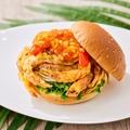 シンガポールダブルチリクラブバーガー