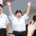 左から）岡部大（ハナコ）、やす子、長田庄平（チョコレートプラネット）（C）フジテレビ