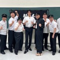 左から）ハナコ（菊田竜大、秋山寛貴、岡部大）、やす子、目黒蓮（Snow Man）、チョコレートプラネット（長田庄平、松尾駿）、霜降り明星（せいや、粗品）（C）フジテレビ