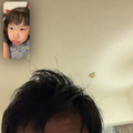 パンサー尾形と娘の添い寝ショットに「癒されます」「可愛い」の声