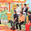 （前列左から）あのちゃん、間寛平、村上ショージ、松尾伴内、蛍原徹　　　（後列左から）次長課長／河本準一、井上聡、アキナ／山名文和（C）MBS