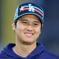 大谷翔平（Photo by Stacy Revere/Getty Images）