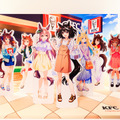 KFC池袋西口店が『ウマ娘』仕様のラッピング店舗に！