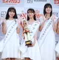 山本杏、葉月くれあ、花城奈央【撮影：小宮山あきの】