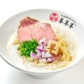 ラム白湯専門店 羊羊羊（大阪・吹田）販売メニュー：ラム白湯ラーメン（1,100円）、羊羊羊炊き込みご飯（550円）