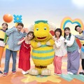『おかあさんといっしょ』（中央左）しょうこ (中央)スプー（中央右）りょうこ　(C)NHK