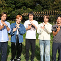 左から井ノ原快彦、松倉海斗、千原ジュニア、中村海人、国分太一　(C)TBS