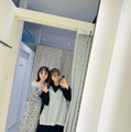 小松彩夏と沢井美優（写真は小松彩夏の公式ブログから）