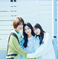「B.L.T.2024年12月号」ローソンエンタテインメント購入特典ポスター【小島凪紗×谷口愛季×村井優（櫻坂46）】（表）