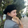 ハ・ヨンスとうさぎのマヨ（写真はハ・ヨンスの公式インスタグラムから）※所属事務所に掲載許諾をもらってます