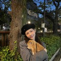 ハ・ヨンスとうさぎのマヨ（写真はハ・ヨンスの公式インスタグラムから）※所属事務所に掲載許諾をもらってます
