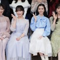 （左から）江川清音、松雪彩花、大島璃音、小林李衣奈【撮影：小宮山あきの】