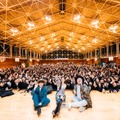 ゆうちゃみとHIPPYが登場した千葉・松戸市立松戸高等学校のサプライズイベント