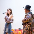 ゆうちゃみとHIPPYが登場した千葉・松戸市立松戸高等学校のサプライズイベント