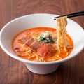 ［初出店］【トマトラーメン あうわ】トマトラーメン　イートイン1,100円（1杯）