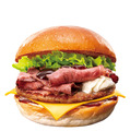 チーズ ローストビーフバーガー