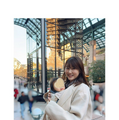 安めぐみと萌歌ちゃん（写真は安めぐみの公式ブログから）