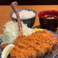 トンカツ ツキウマ 神山町店　限定メニュー「林SPF豚骨付きリブ　トマホークカツ定食」