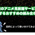 アニメ見放題数を比較！人気の動画配信サービス14選【2025年5月最新】