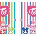 TWICEコラボデザインのホットスナック袋（ファミチキ袋）