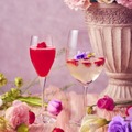 【オプションドリンク】ラックスタイム（右）、ローズ ド レオナルド（左）