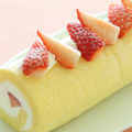 いちごのロールケーキ