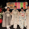 峯吉愛梨沙（1 期生）・石原侑奈（3 期生）・井出 叶（3 期生）北澤 苺（3期研究生）　（ｃ）STU