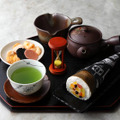 茶フェちゃきち「ほうじ茶恵方巻クレープ」税込680円（テイクアウトは660円）