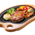 回鍋肉＆ハンバーグステーキ-S