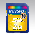 2Gバイトの150倍速SDメモリーカード「TS2GSD150」
