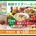 新鮮サラダバーセット