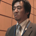 BlackBerry対応についてコメントする開発本部プロダクト管理部プロダクトマネージャーの中光章氏