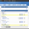 「サイボウズLive」β版グループトップ画面