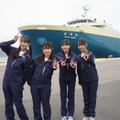 STU48と日本内航海運組合総連合会のコラボ企画　(C)STU