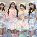 （左から）松田美里・三品瑠香・廣川奈々聖・小玉梨々華【撮影／平木昌宏】
