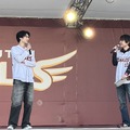 楽天イーグルス対北海道日本ハムファイターズ戦の始球式に臨んだ渡邊圭祐　（C）映画「女神降臨」製作委員会