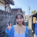 本郷柚巴（写真は本郷柚巴の公式インスタグラムから）※所属事務所に掲載許諾をもらってます