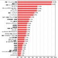 今冬のボーナスで購入する商品（ボーナス支給者全体）