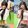 Billlie・シユン、美しすぎる始球式に野球ファン釘付け…ムン・スアとともに球場を熱気の渦に！【PHOTO】