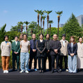 写真左より　2列目：武田知也、小泉明郎、宮崎啓太、ジャコモ・ザガネッリ、久保寛子　1列目：上田久美子、西畠清順、山本美月、小金沢健人、新村由美子