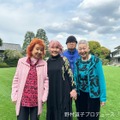 ＜18時の回出演者＞左から野沢雅子、野村道子（MC）、壷井正（音響監督）、清水マリ