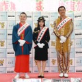大原優乃、ピコ太郎、錦笑亭満堂が三田警察署一日署長に就任！特殊詐欺被害撲滅訴える