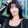 美ワキ＆美肩全開…TWICEモモ、悩殺確定“小悪魔ウィンク”にファン悶絶「大優勝ですね」【PHOTO】